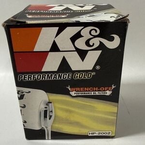 K&N Performance Gold Oil Filter